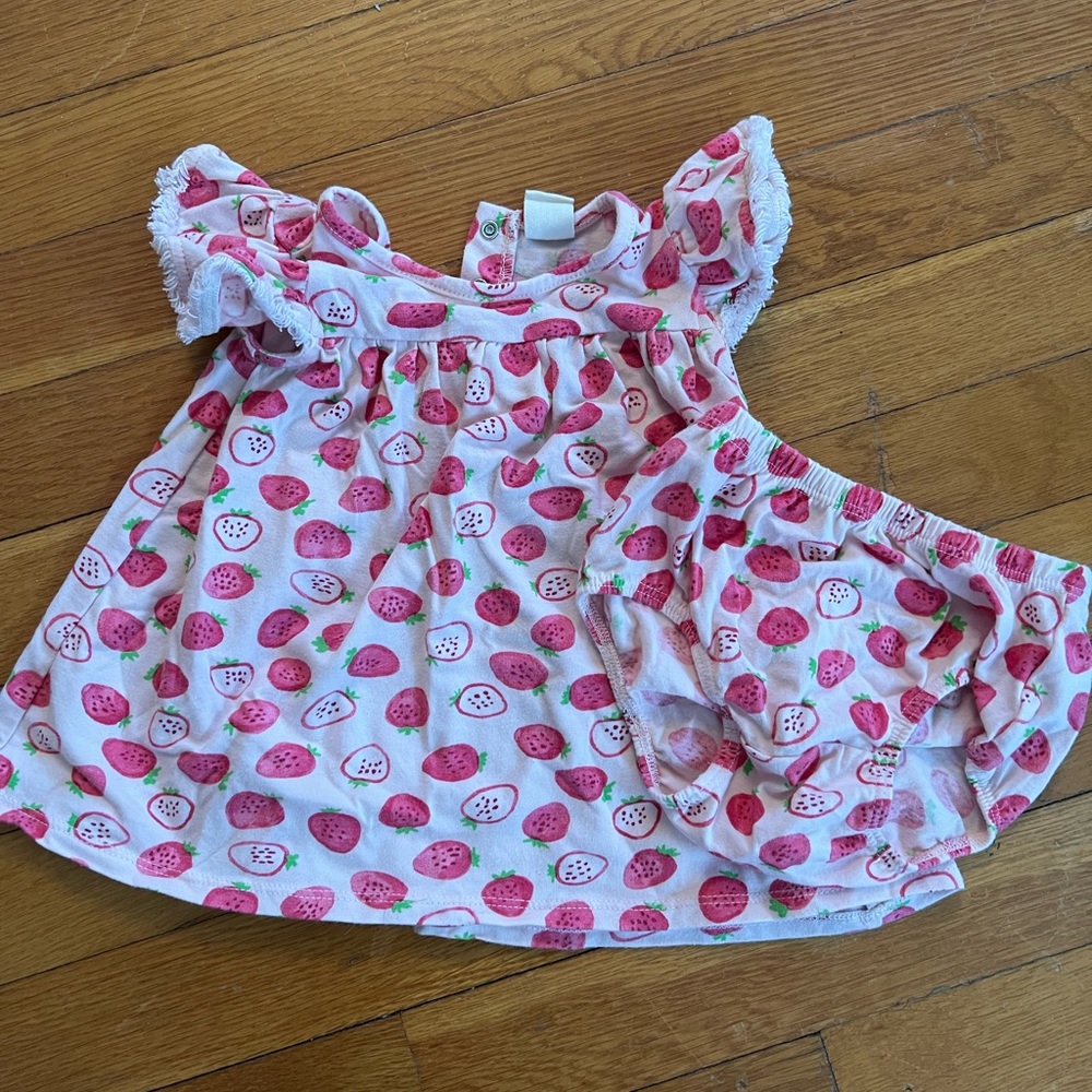 Dress with matching bloomers